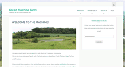 Desktop Screenshot of greenmachinefarm.com